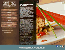 Tablet Screenshot of evergladesrestaurant.com